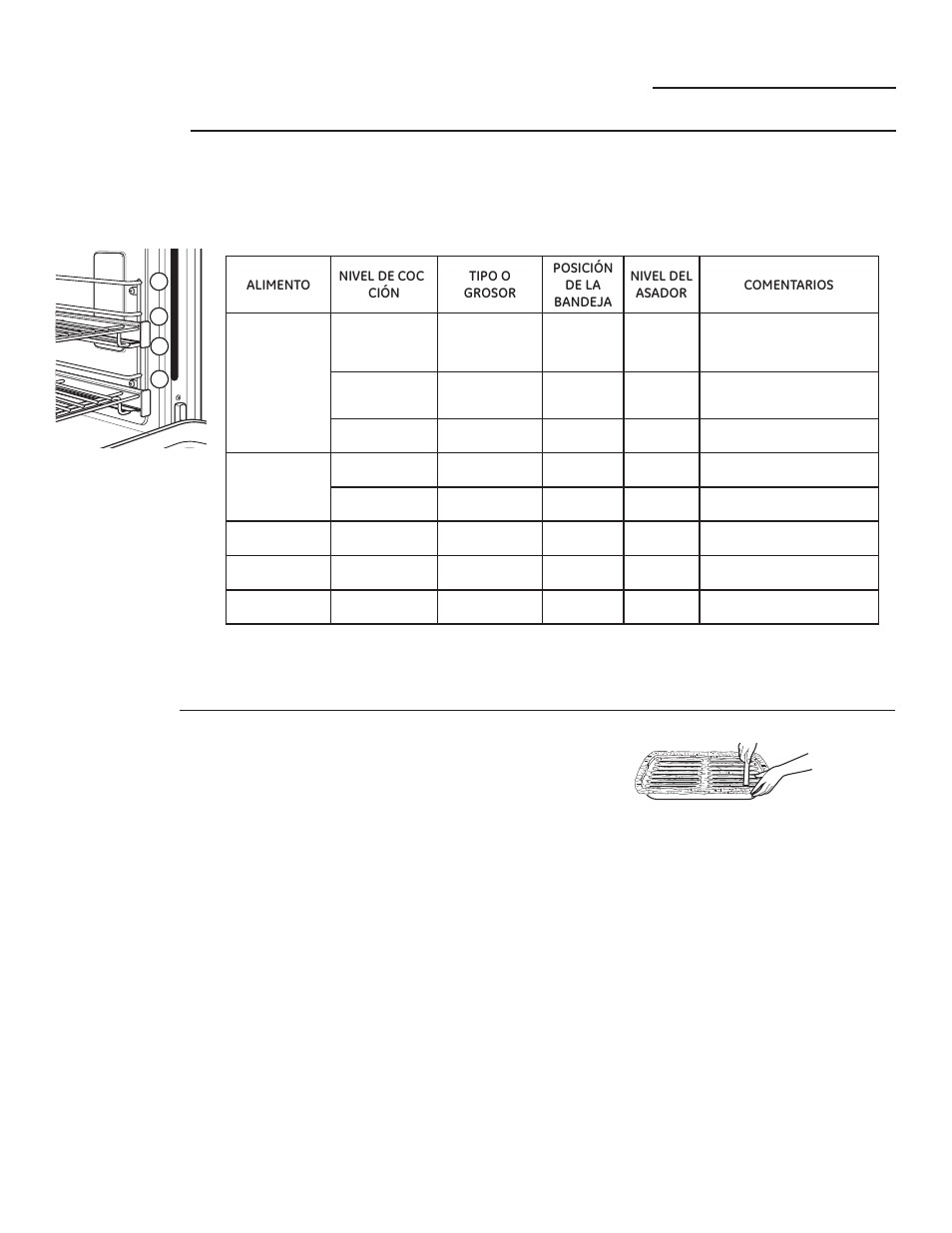 Guía de asado asado, Papel de aluminio | GE ZGP304LRSS User Manual | Page 106 / 128