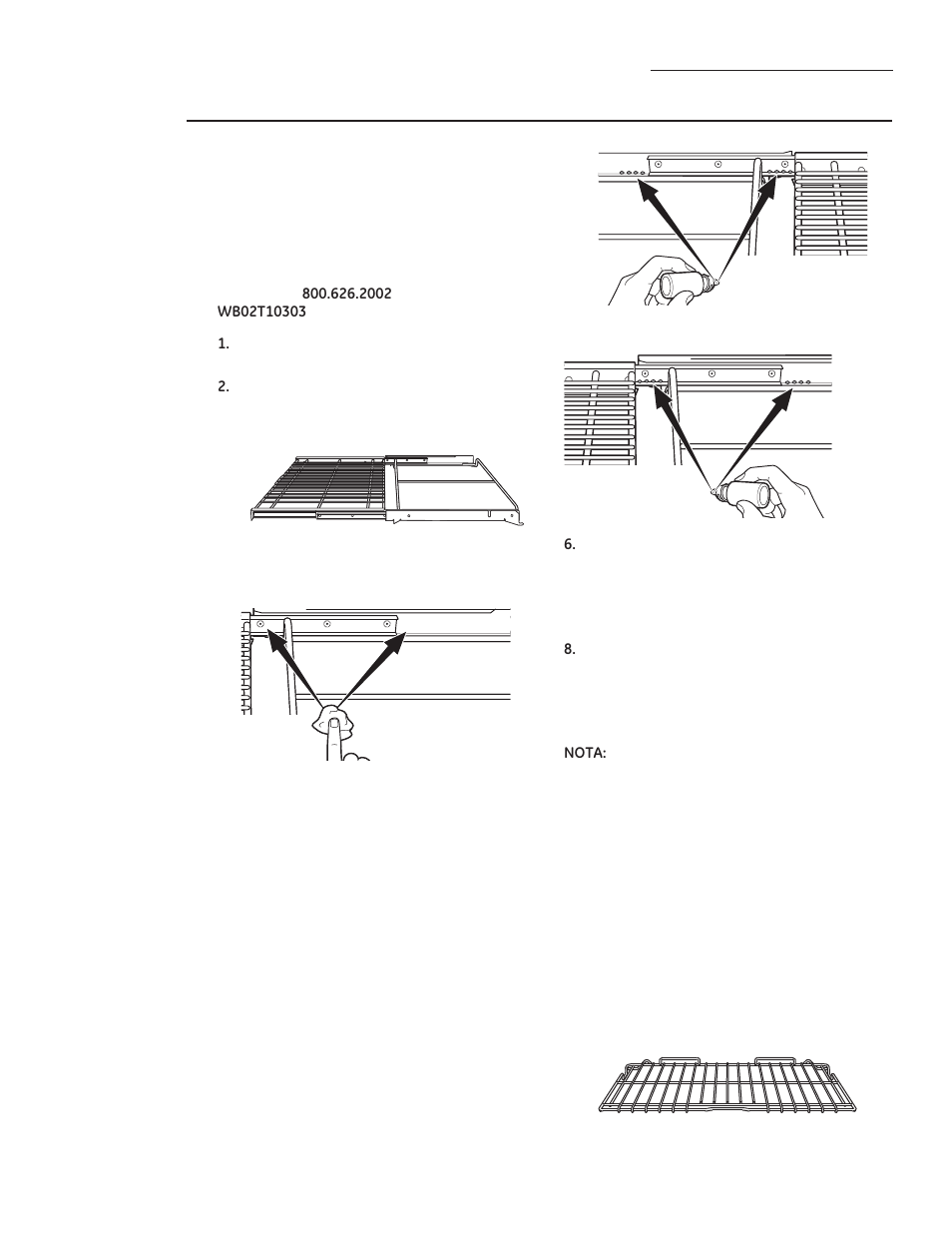Cuidado y limpieza, Bandejas del horno, Bandeja del horno de bajo perfil | GE ZGP304LRSS User Manual | Page 115 / 128