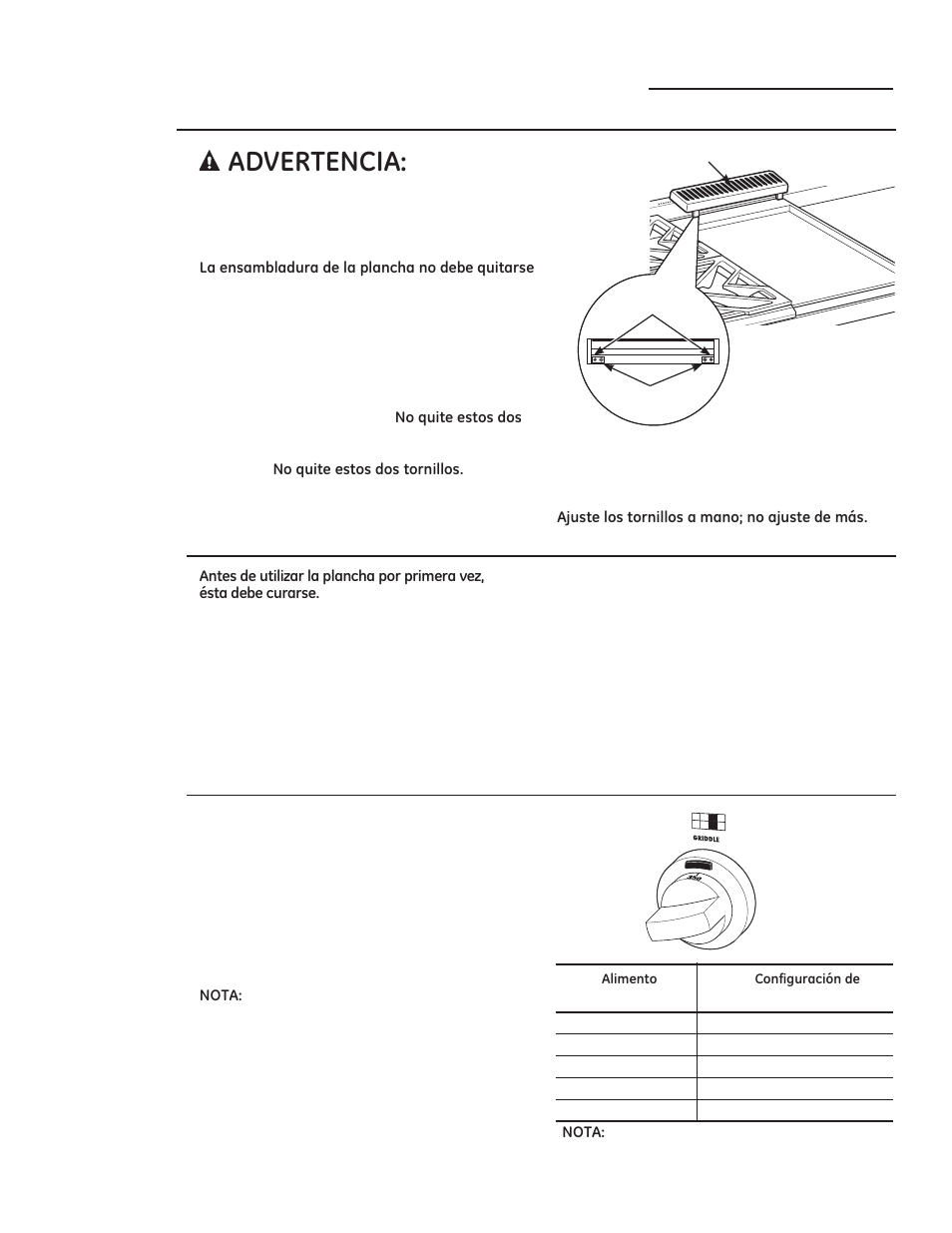 Cocción sobre superficie, Cómo curar la plancha, Cómo usar la plancha | GE ZGP304LRSS User Manual | Page 99 / 128