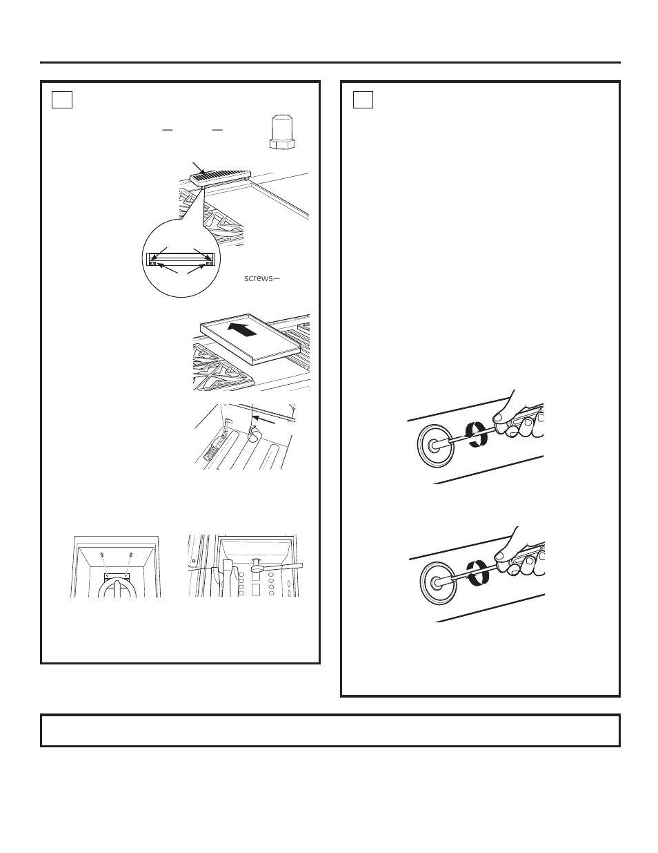 Installation instructions for gas conversion, 5 change griddle orifice, 6 adjust burner flames | GE ZGU484NGPSS User Manual | Page 17 / 52