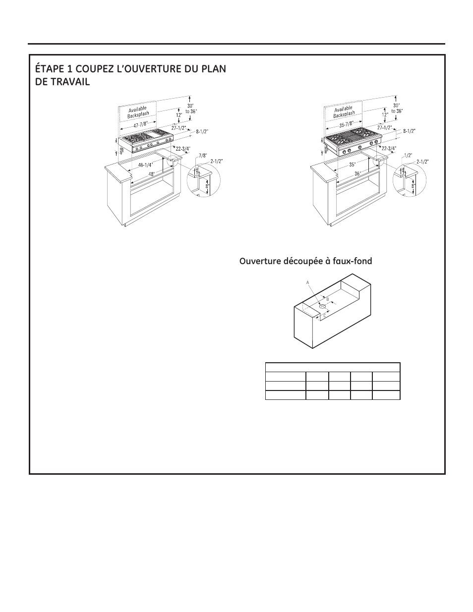 Installation | GE ZGU484NGPSS User Manual | Page 25 / 52