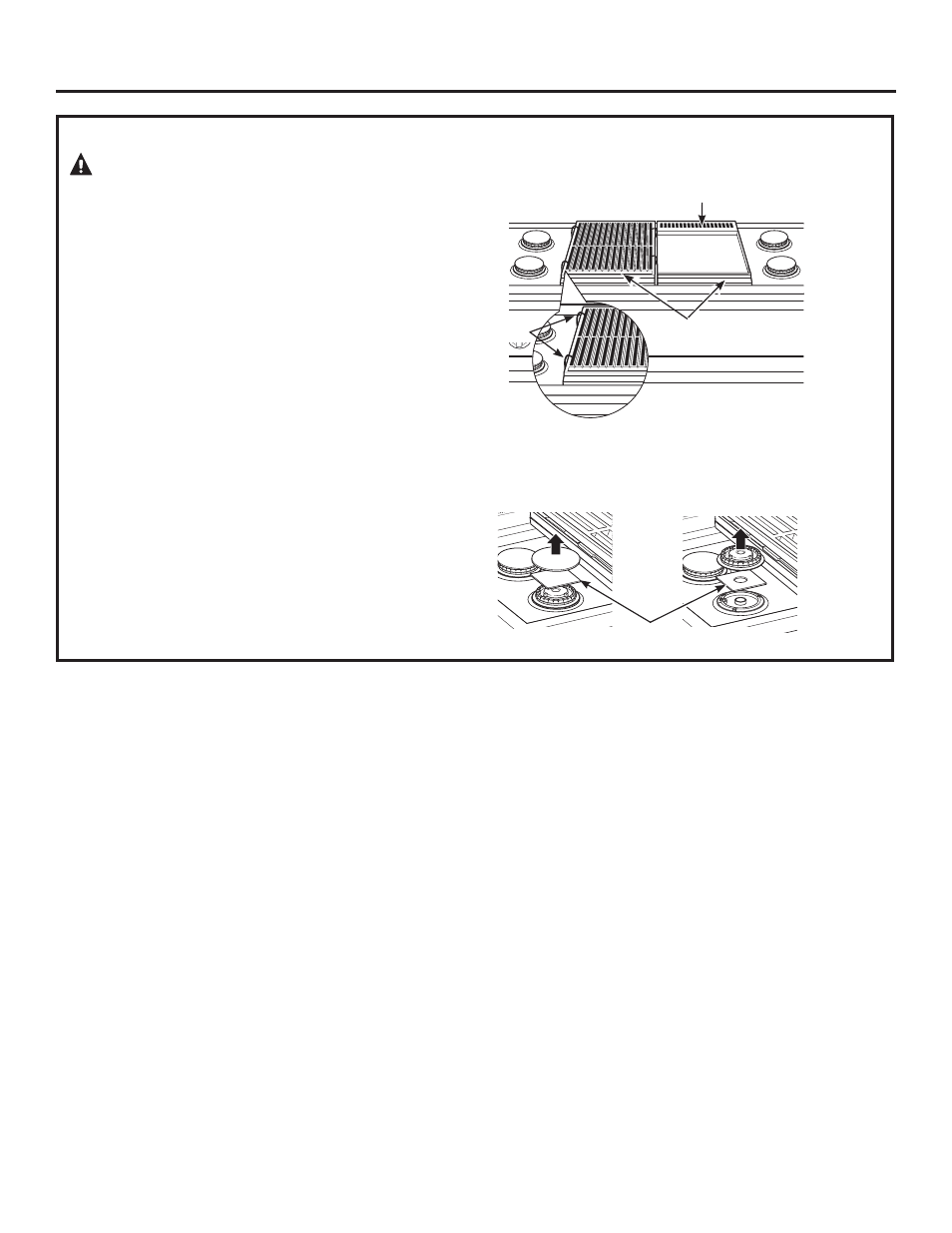 Preparaciòn instalación, Precaución | GE ZGU484NGPSS User Manual | Page 40 / 52