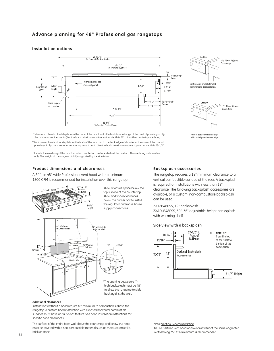 GE ZGU486NDPSS User Manual | Page 2 / 2
