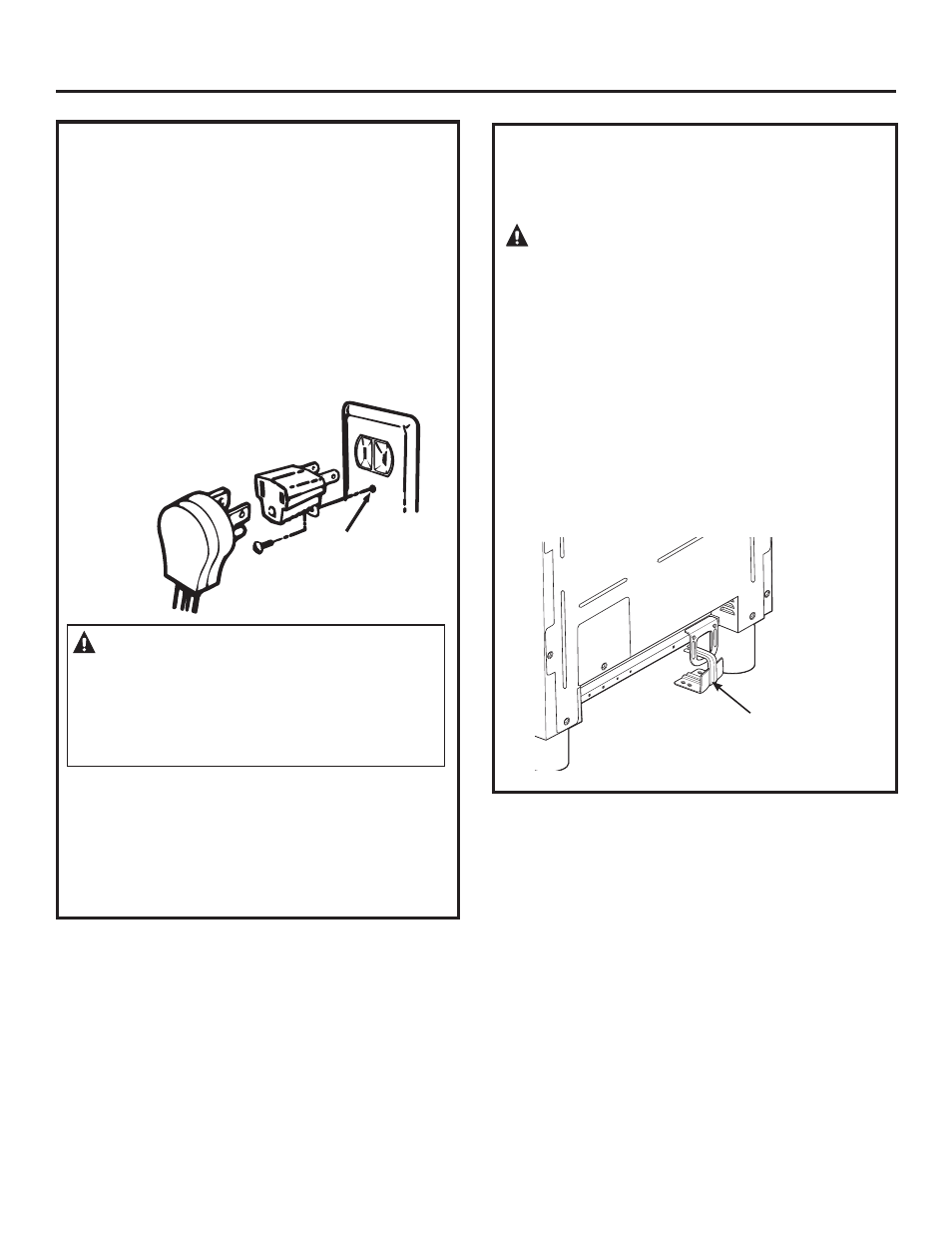 Installation, Avertissement, Attention | Étape 6, Raccords électriques (suite) étape 5 | GE ZGP304NRSS User Manual | Page 39 / 80