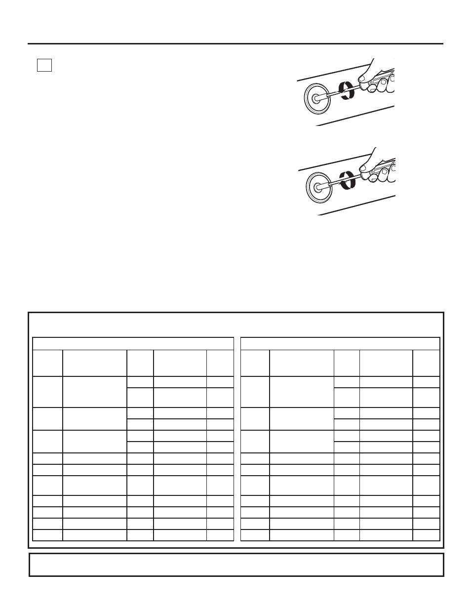 Consignes d’installation pour la conversion de gaz, Puissances nominales de sortie du brûleur : btu/hr, 8 ajustez les flammes du brûleur | GE ZGP304NRSS User Manual | Page 51 / 80