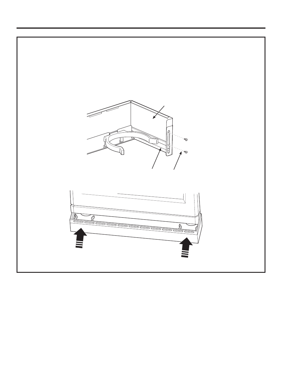 Instalación, Accesorios – placa de protección (provisto) | GE ZGP304NRSS User Manual | Page 68 / 80