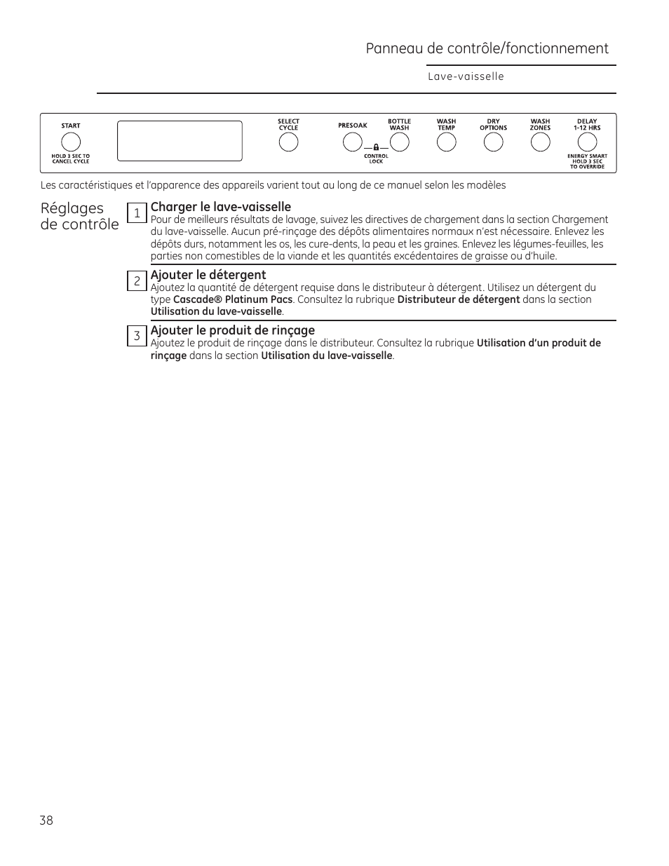 GE ZDT870SIFII User Manual | Page 38 / 96