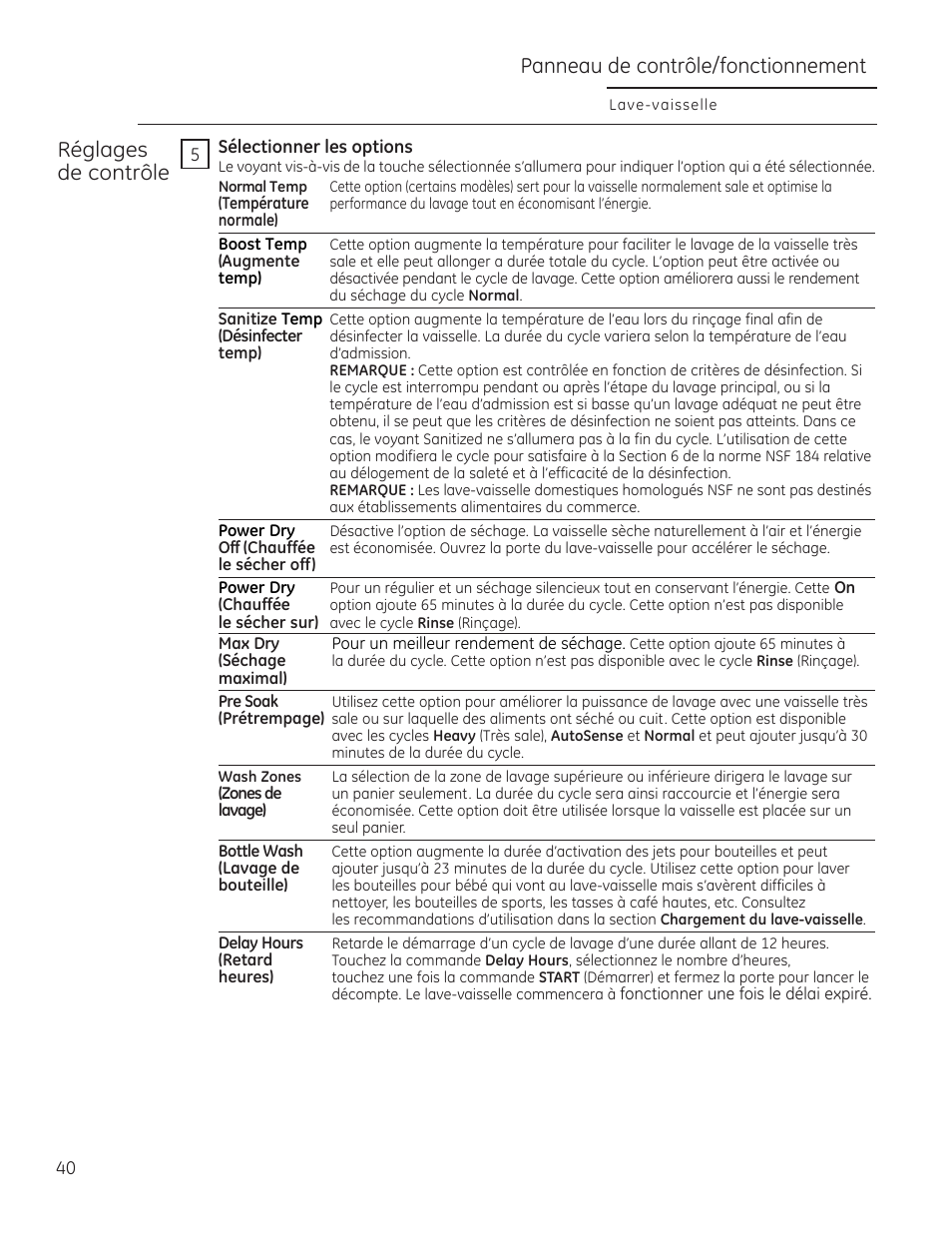 GE ZDT870SIFII User Manual | Page 40 / 96