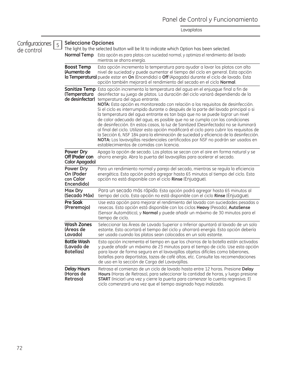 GE ZDT870SIFII User Manual | Page 72 / 96