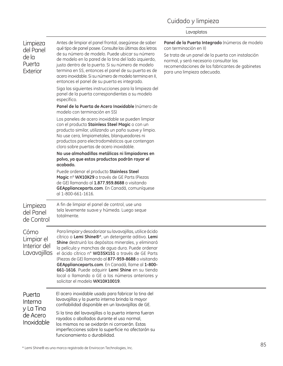 GE ZDT870SIFII User Manual | Page 85 / 96