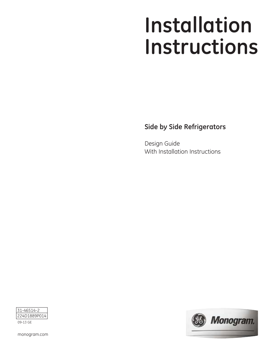 GE ZIS420NX User Manual | 24 pages