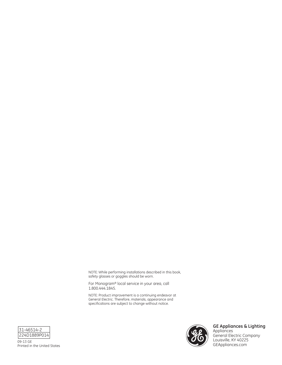 GE ZIS420NX User Manual | Page 24 / 24