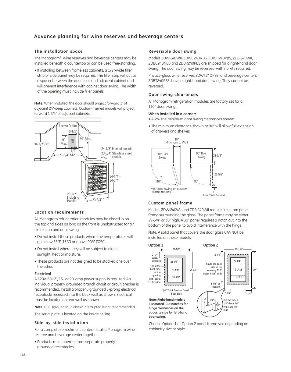 GE ZDWR240PBS User Manual | Page 3 / 3