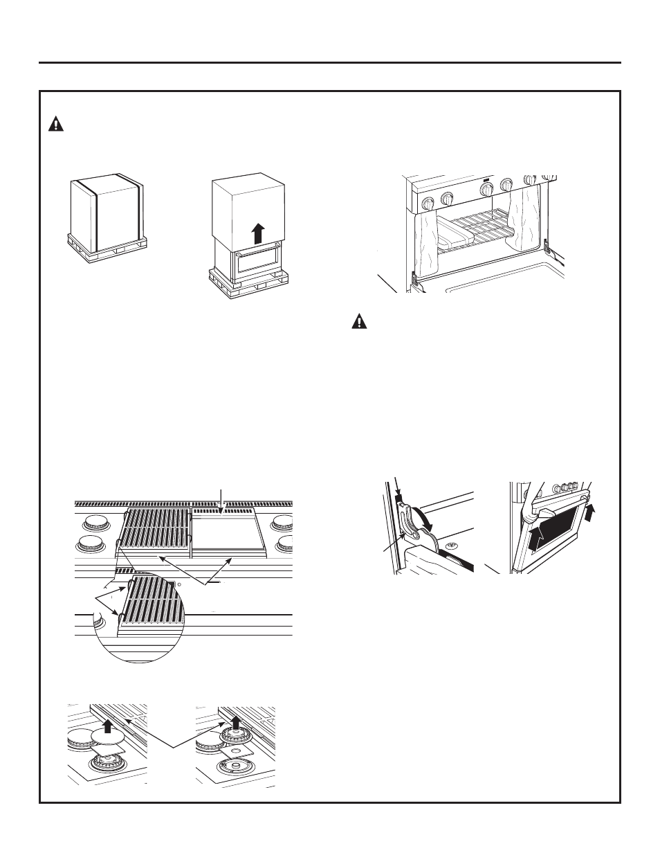 Installation, Caution | GE ZDP364NDPSS User Manual | Page 11 / 68