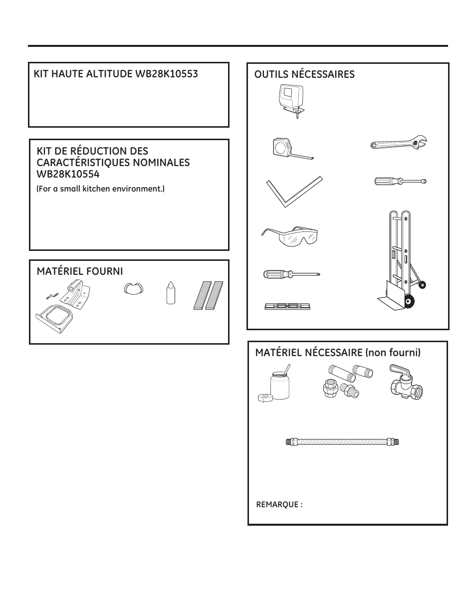 Consignes d’installation | GE ZDP364NDPSS User Manual | Page 30 / 68