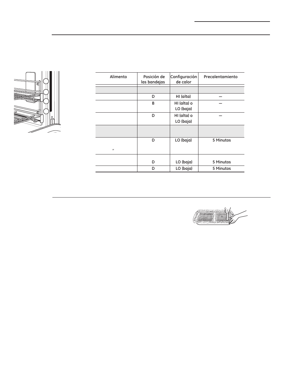 Guía de asado asado, Papel de aluminio | GE ZDP486NDPSS User Manual | Page 106 / 128