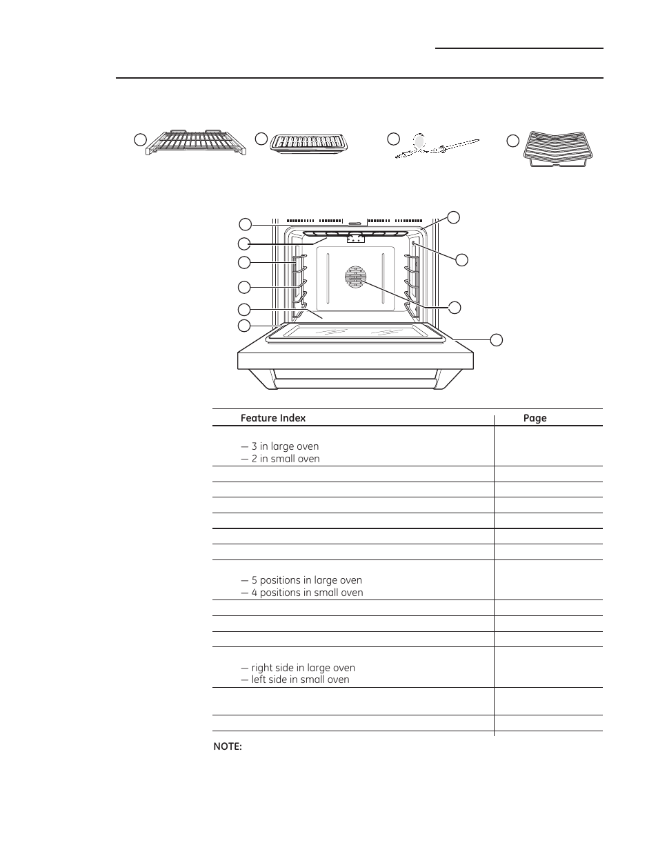 Design information, Features of your oven | GE ZDP486NDPSS User Manual | Page 15 / 128