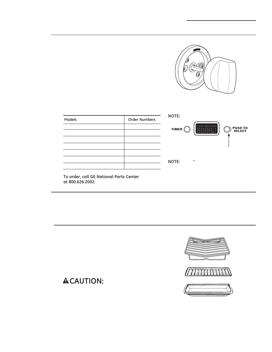 Control panel and knobs, Oven heating elements, Broiler pan, grid and roasting rack | Care and cleaning | GE ZDP486NDPSS User Manual | Page 29 / 128