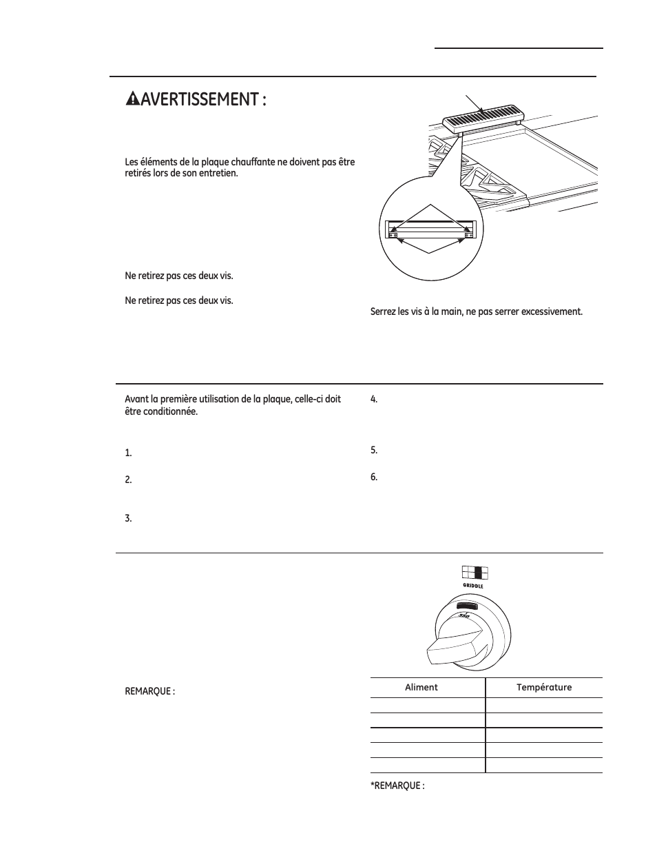 Cuisson en surface, Assaisonnement de la plaque chauffante, Utiliser la plaque chauffante | GE ZDP486NDPSS User Manual | Page 57 / 128