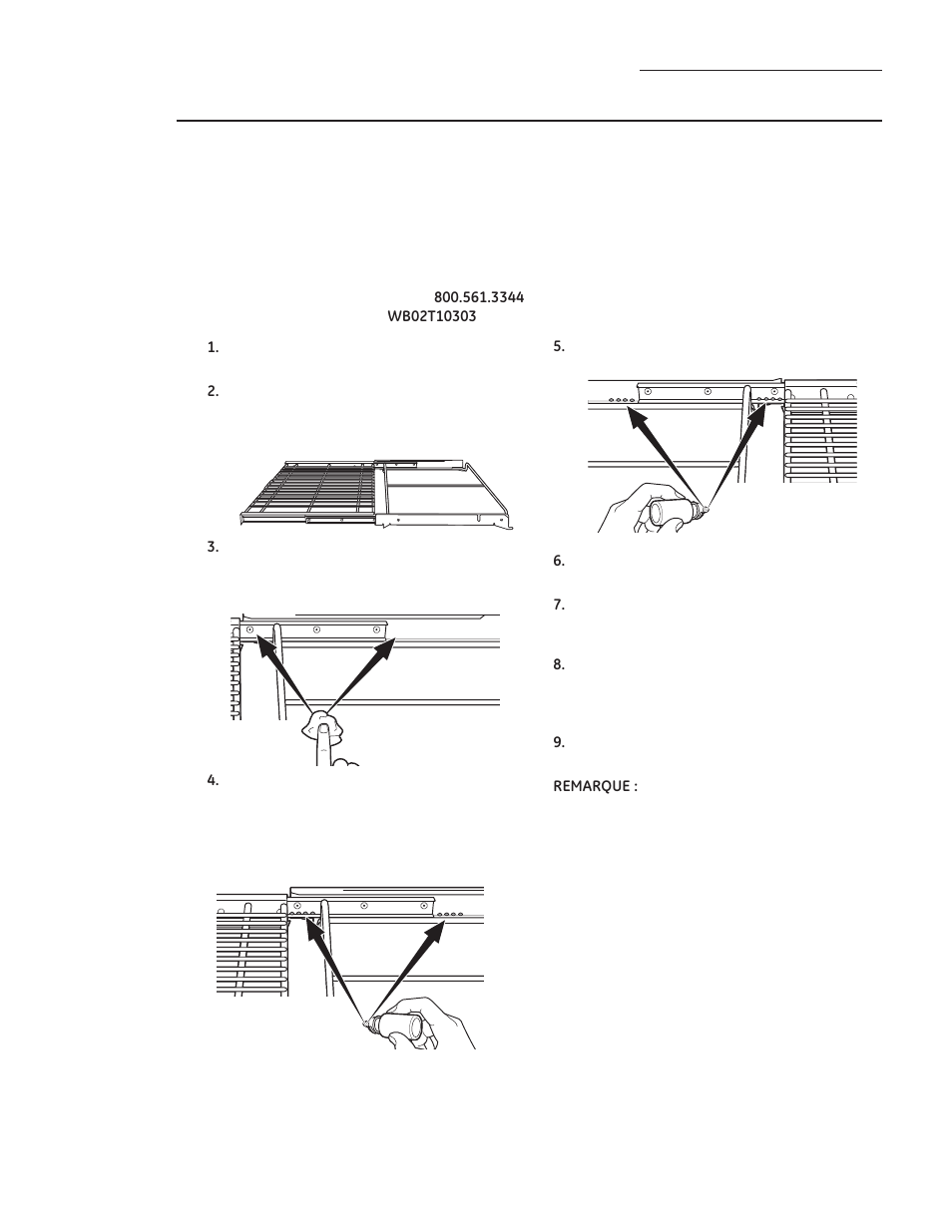 Entretien et nettoyage, Grilles de four | GE ZDP486NDPSS User Manual | Page 73 / 128