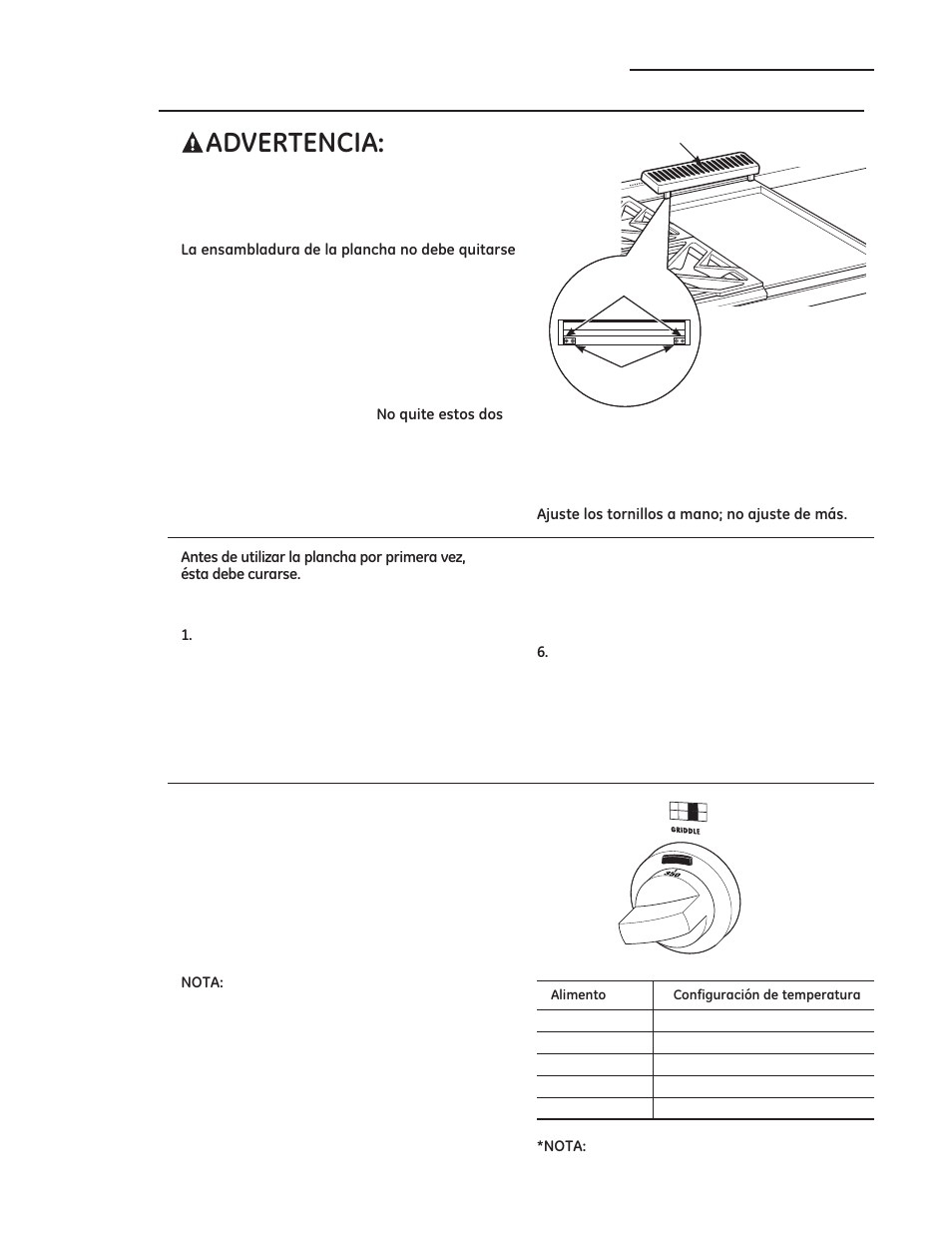 Cocción sobre superficie, Cómo curar la plancha, Cómo usar la plancha | GE ZDP486NDPSS User Manual | Page 99 / 128