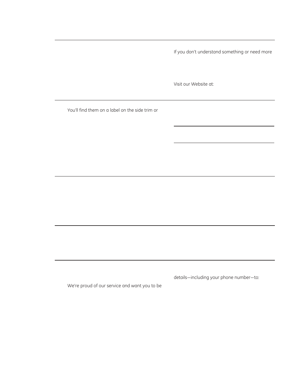 If you need service, Before using your wall oven, Write down the model & serial numbers | If you received a damaged wall oven, Save time & money | GE ZEK938SMSS User Manual | Page 3 / 128