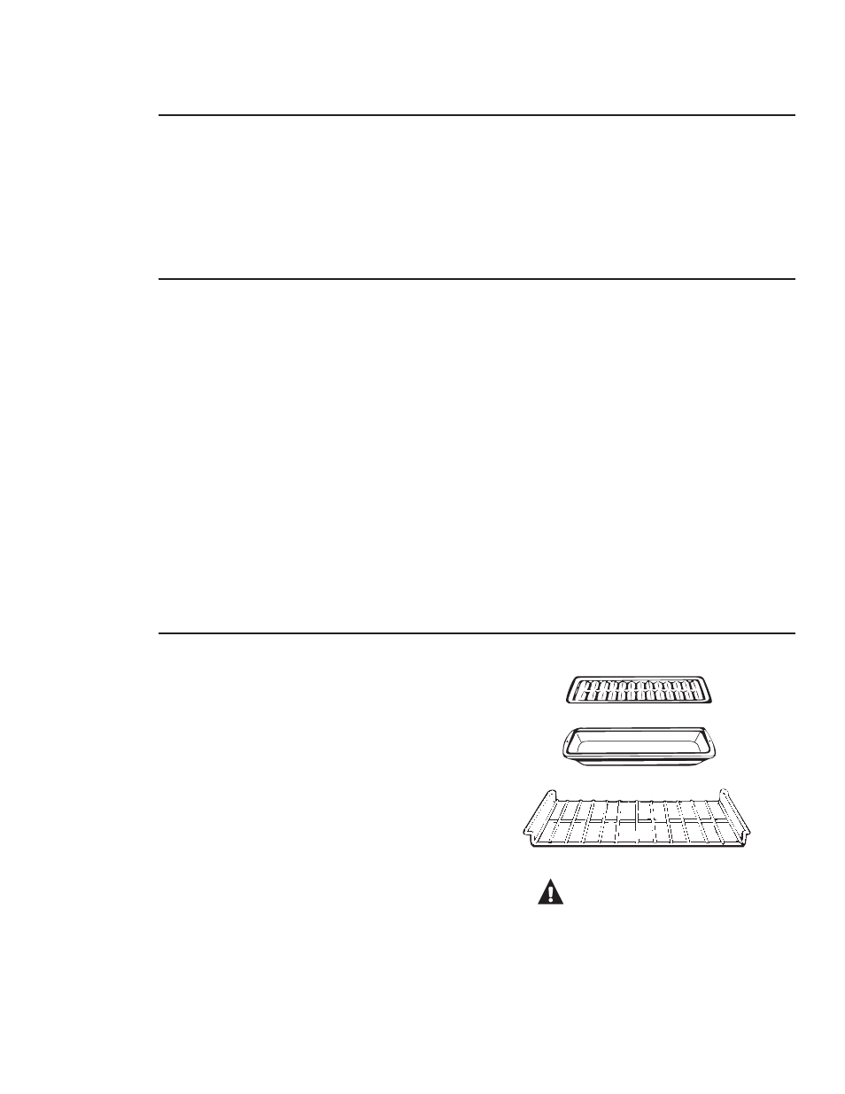 Mise en garde, Pour adapter vos recettes, Casseroles pour la cuisson par convection | Rôtissage par convection | GE ZEK938SMSS User Manual | Page 63 / 128