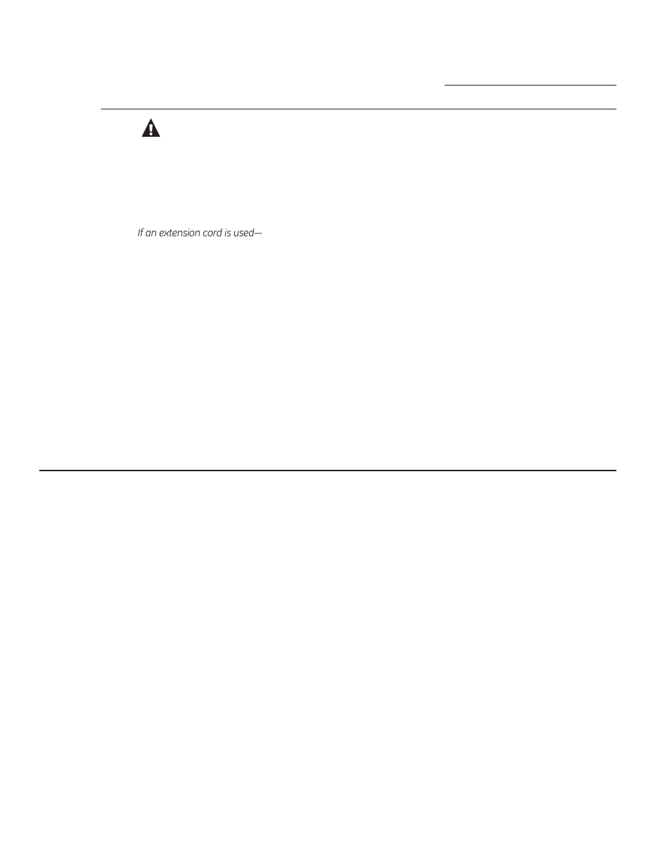 Warning, Save these instructions, Extension cords | Read and follow this safety information carefully | GE ZEM115SFSS User Manual | Page 12 / 56