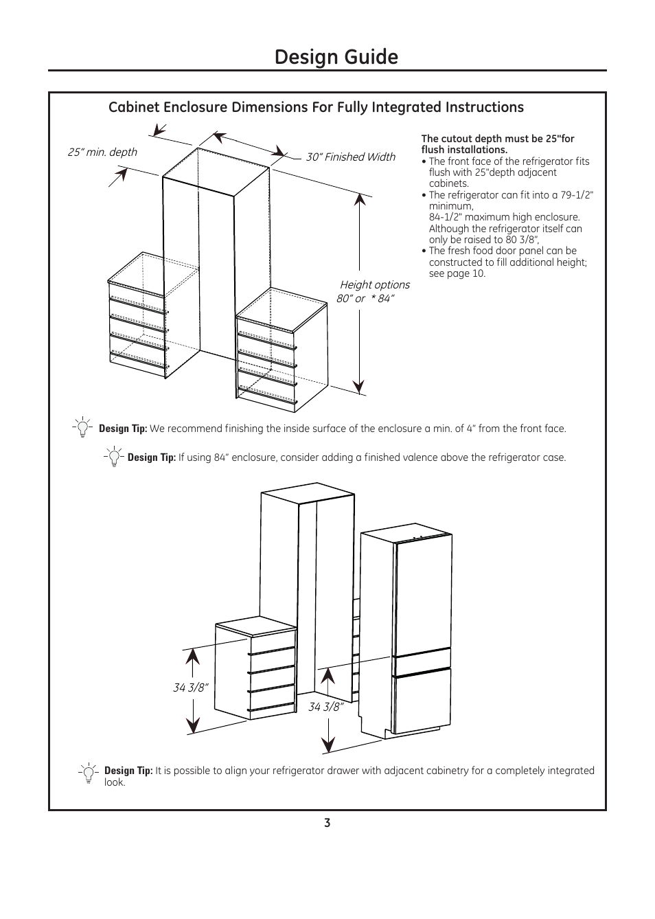 Design guide | GE ZIC30GNDII User Manual | Page 3 / 68