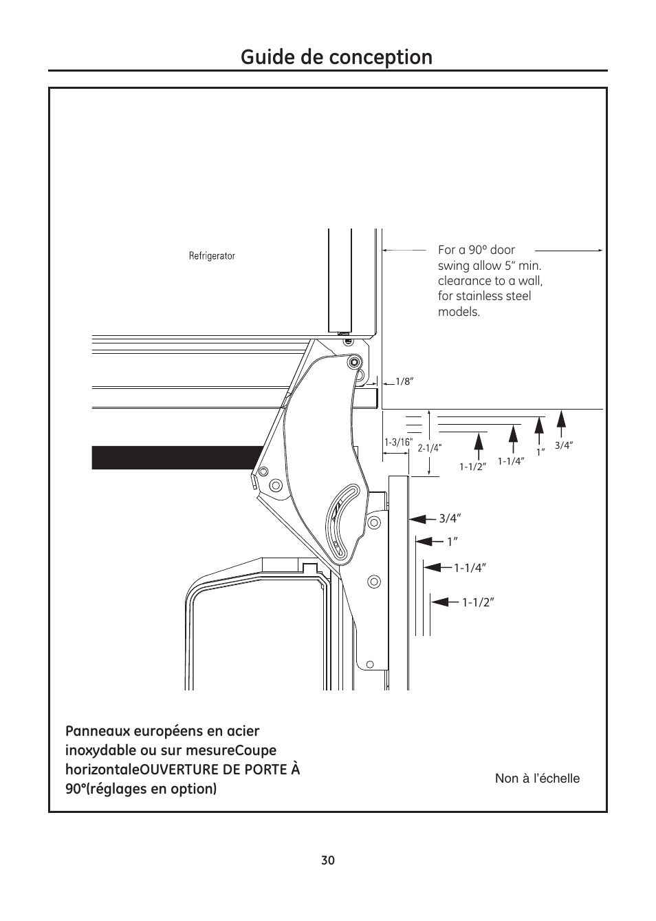 Guide de conception | GE ZIC30GNDII User Manual | Page 30 / 68