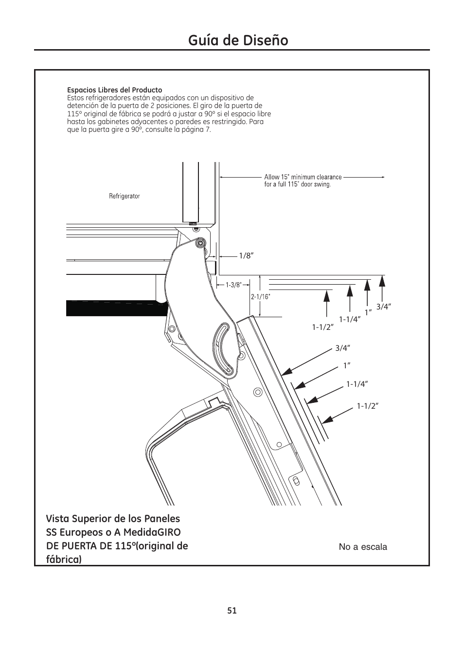 Guía de diseño | GE ZIC30GNDII User Manual | Page 51 / 68