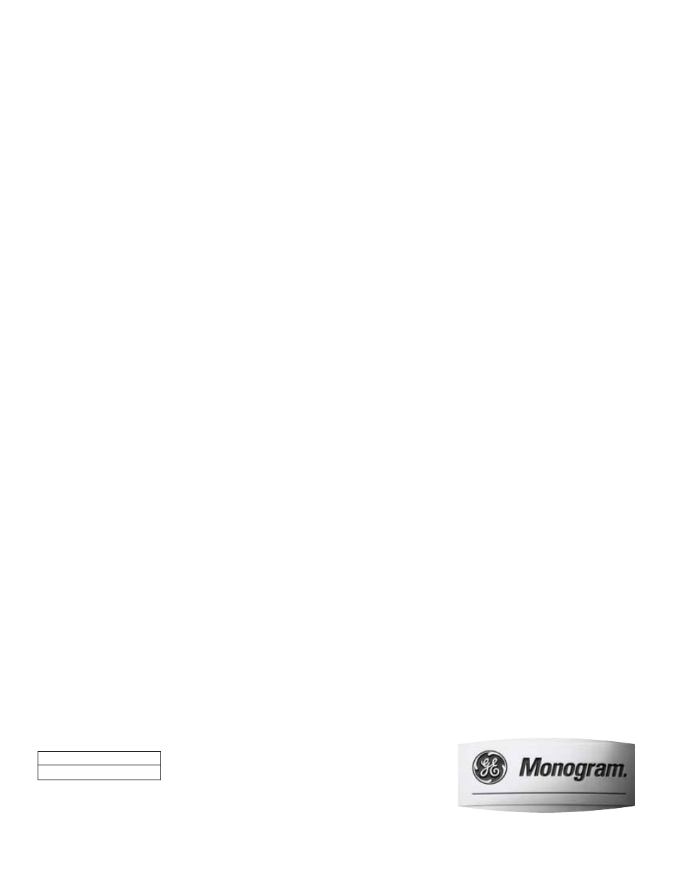 GE ZICP360NXRH User Manual | 20 pages