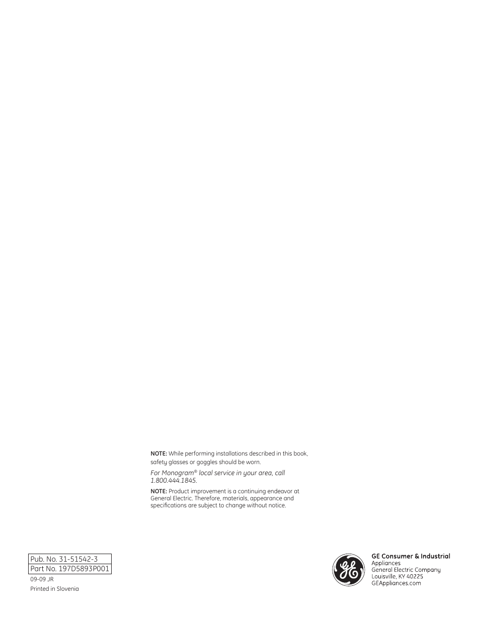 GE ZDOD240PSS User Manual | Page 8 / 8