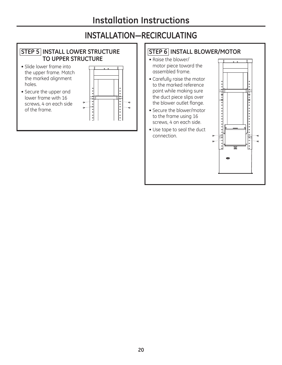 GE ZV925SLSS User Manual | Page 20 / 28