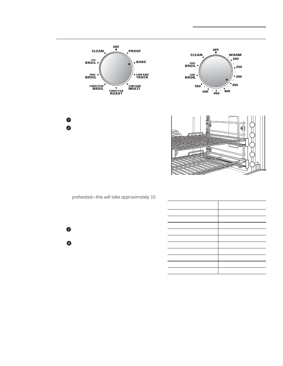 Baking, How to set the oven for baking | GE ZET2SMSS User Manual | Page 12 / 124