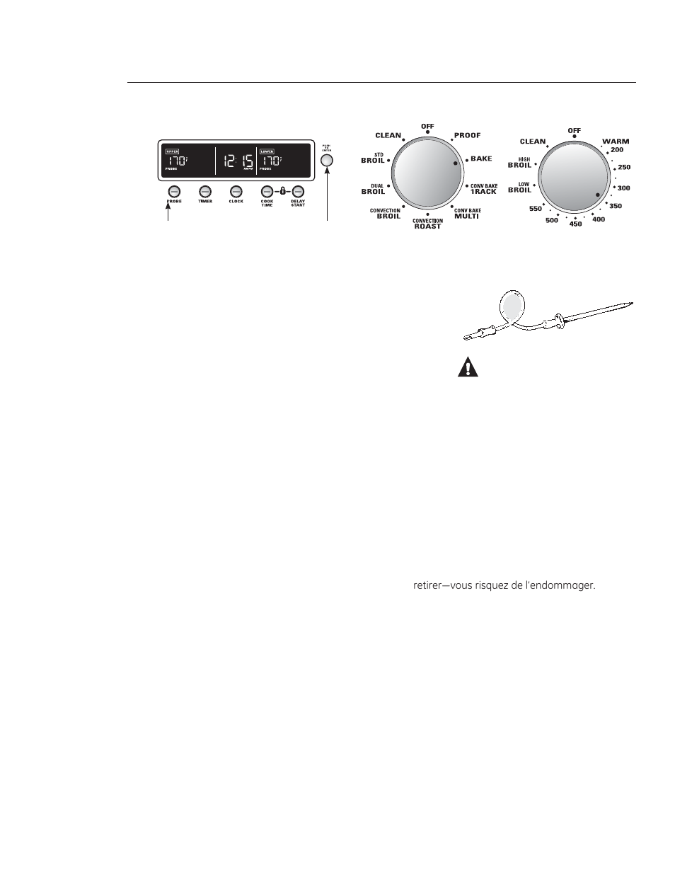 Mise en garde | GE ZET2SMSS User Manual | Page 57 / 124