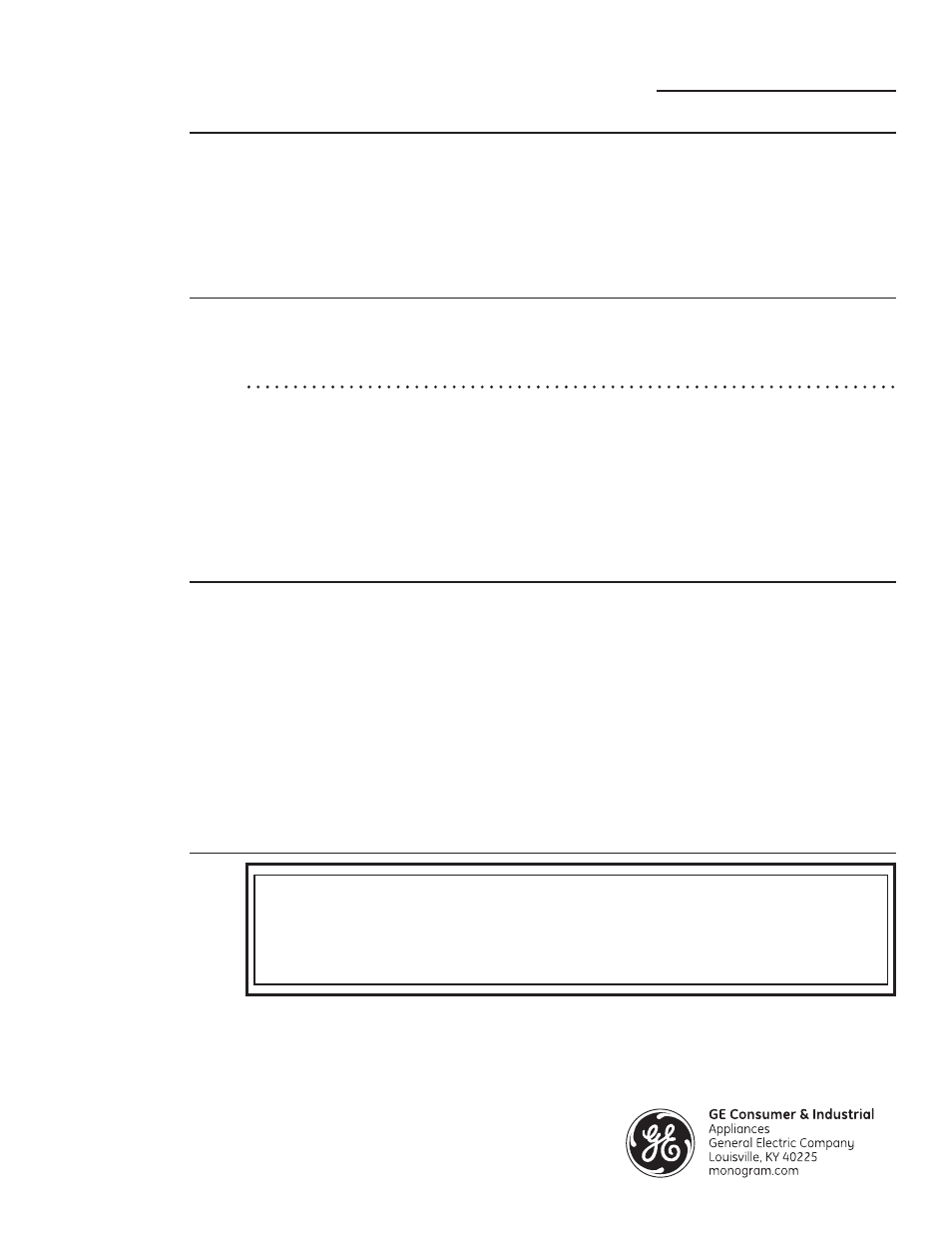 Garantie, Ce qui n’est pas couvert | GE ZET2SMSS User Manual | Page 84 / 124