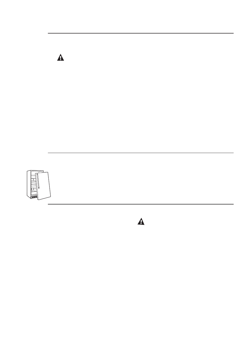 Danger: risk of child entrapment, Refrigerants, Warning | R600a refrigerant | GE ZIK30GNDII User Manual | Page 4 / 68