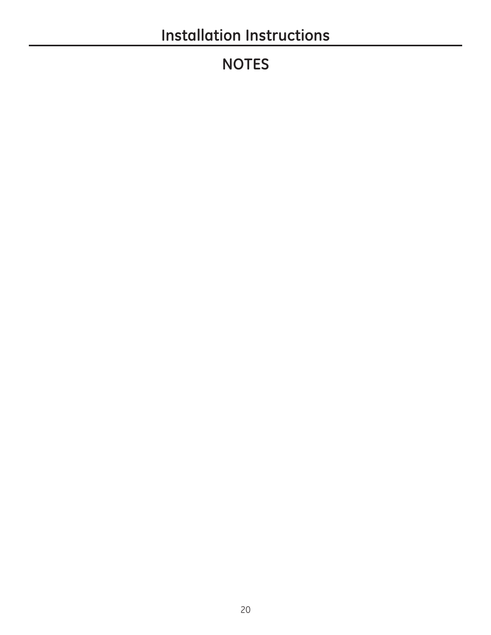 GE ZV830SMSS User Manual | Page 20 / 60