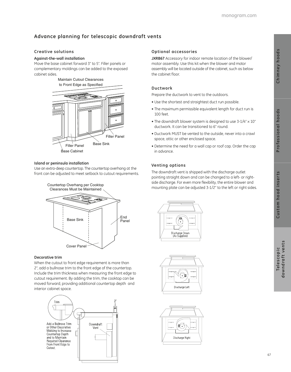 GE ZVB30STSS User Manual | Page 3 / 6