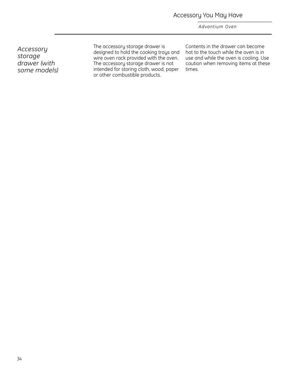 GE ZSC2202NSS User Manual | Page 34 / 40