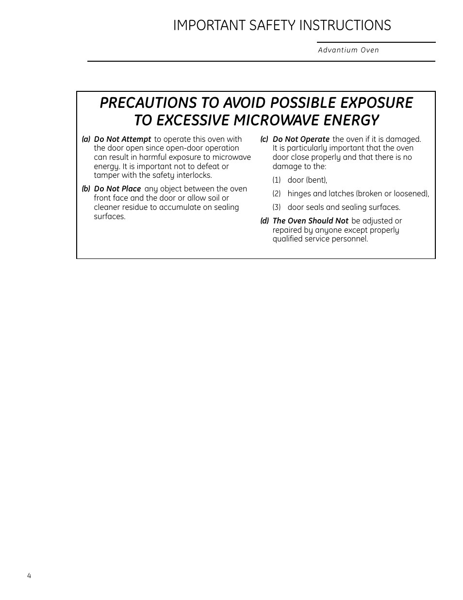 Safety, Safety –9, Important safety instructions | GE ZSC2202NSS User Manual | Page 4 / 40