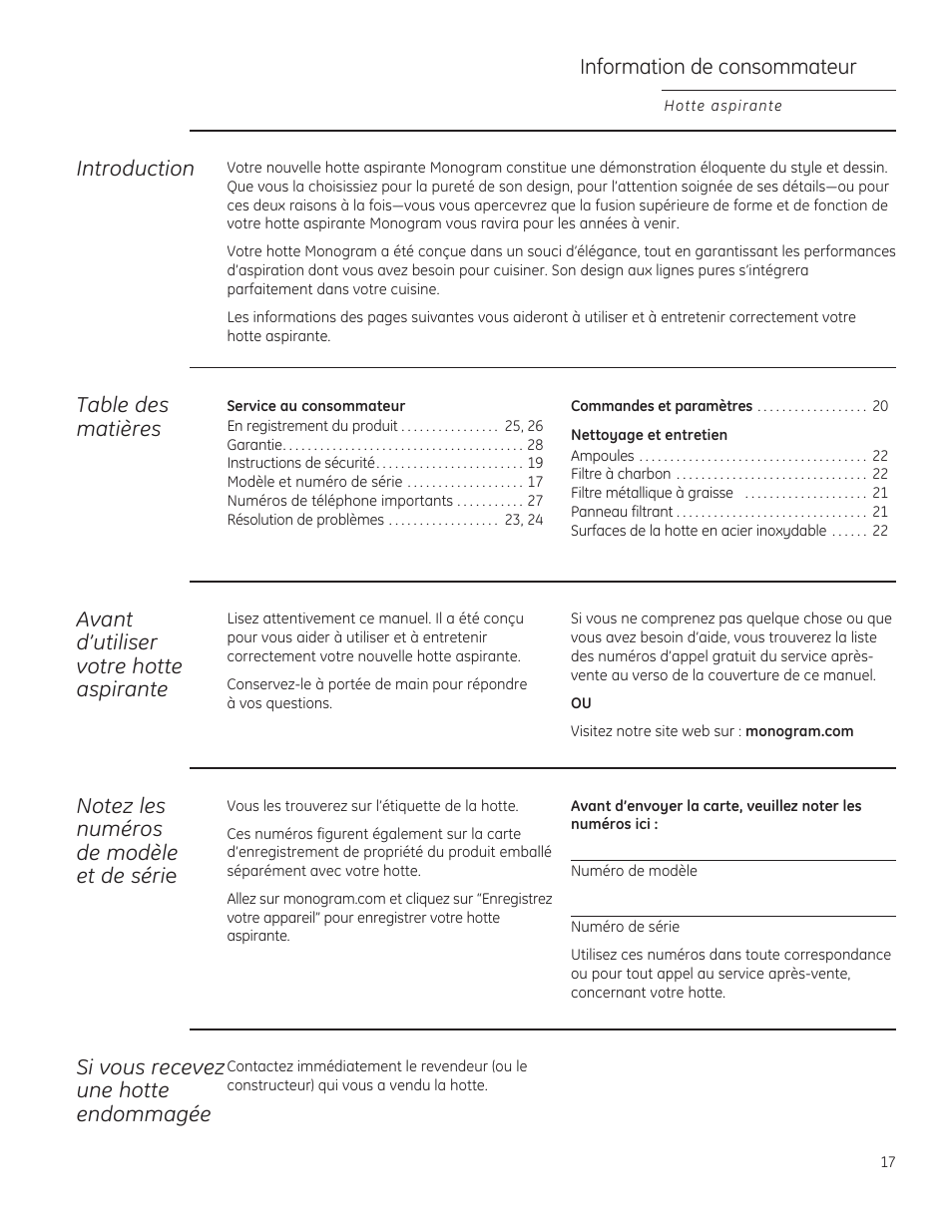 GE ZV830SMSS User Manual | Page 17 / 40