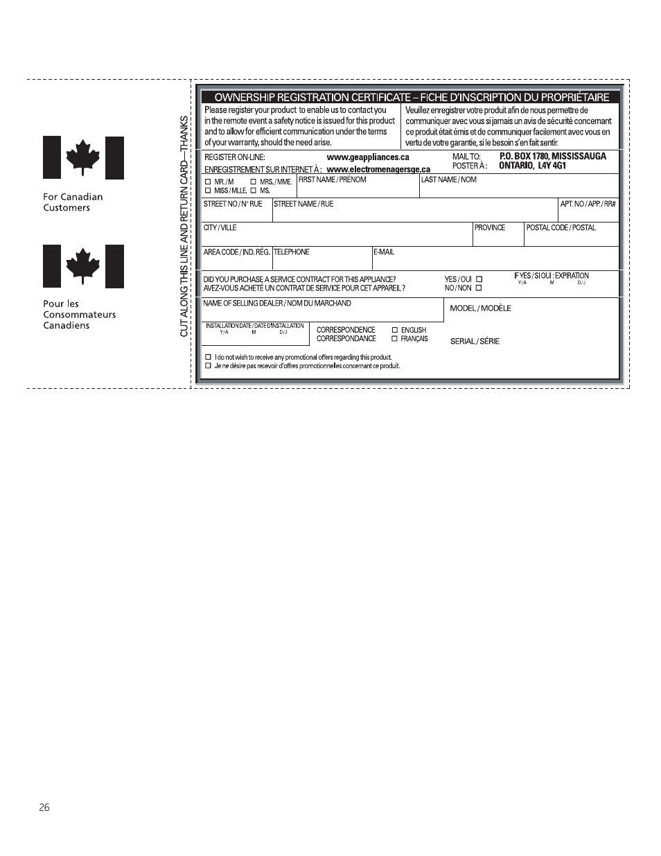 GE ZV830SMSS User Manual | Page 26 / 40