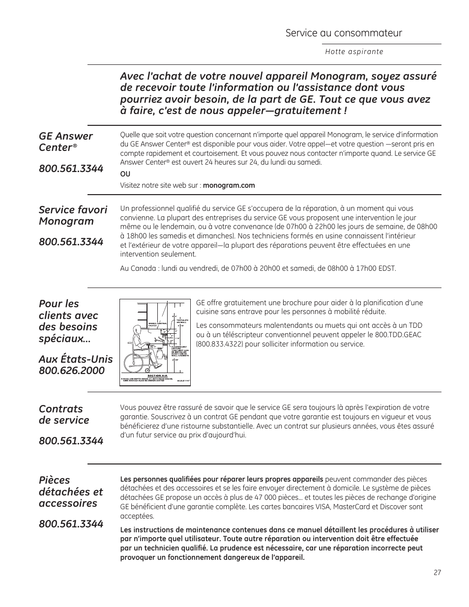 GE ZV830SMSS User Manual | Page 27 / 40