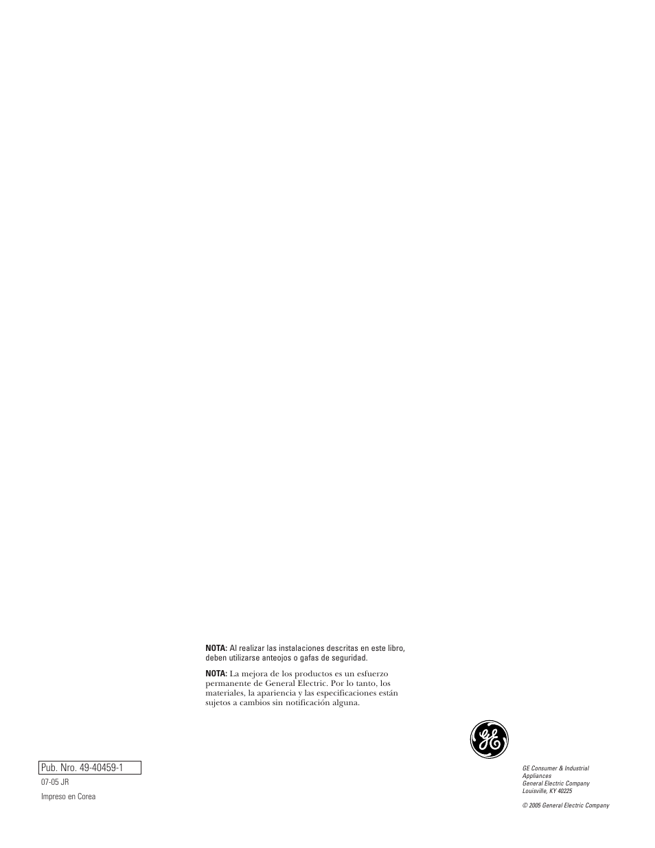GE ZSC1001KSS User Manual | Page 24 / 24