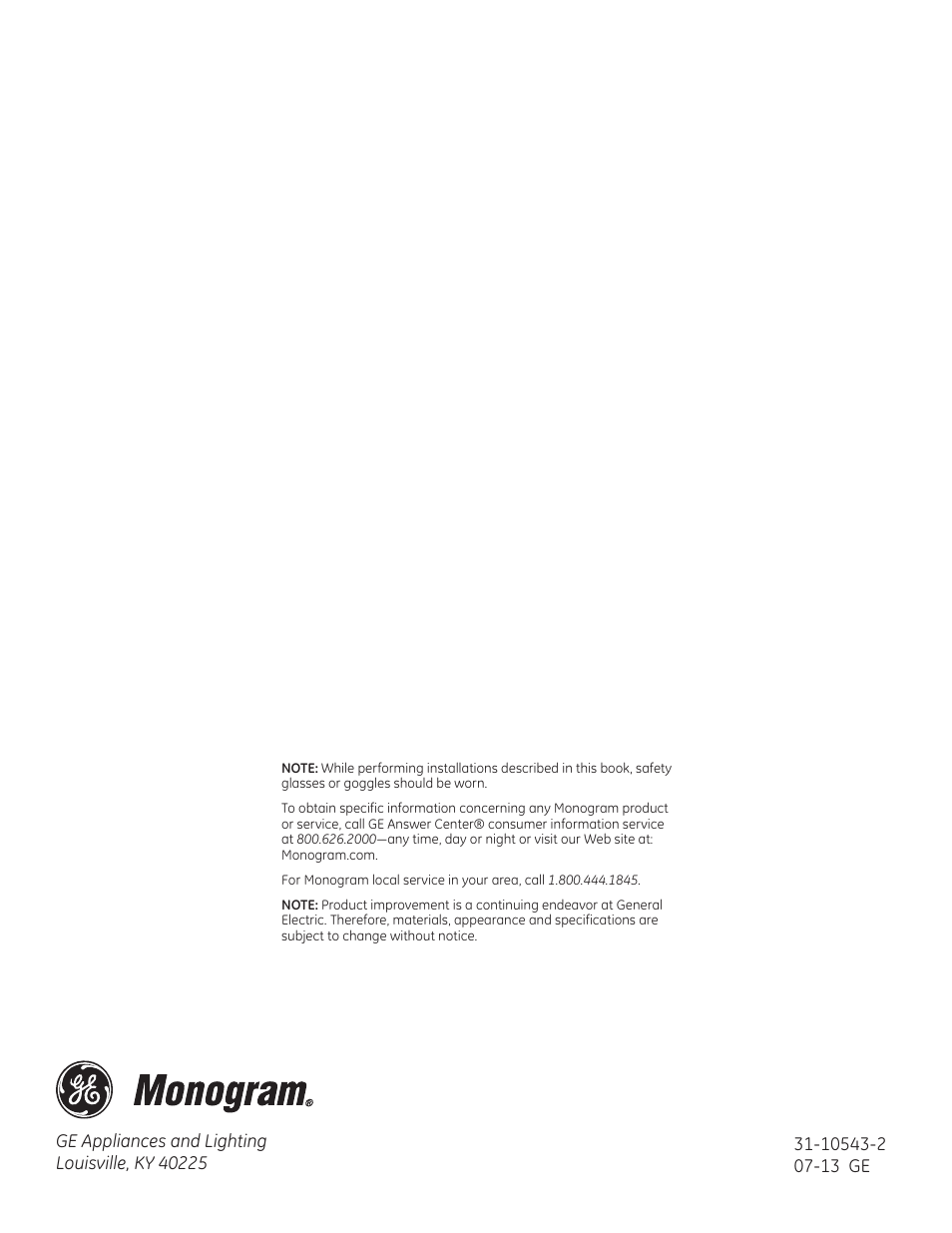 GE ZEU30RSFSS User Manual | Page 12 / 24