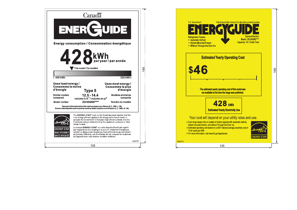 GE ZIC30GNDII User Manual | 1 page