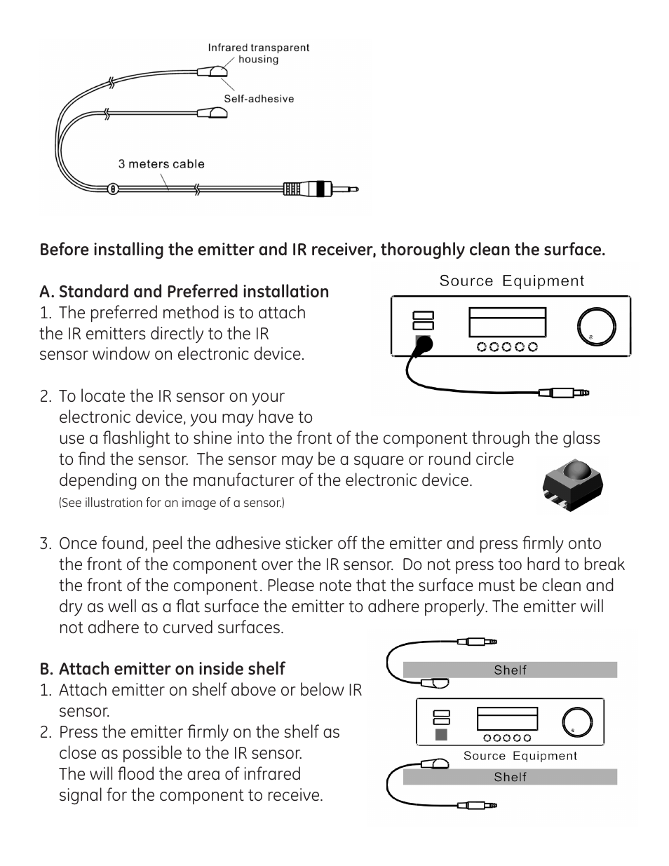 GE 24988 GE Infrared Signal Remote Extender User Manual | Page 4 / 7
