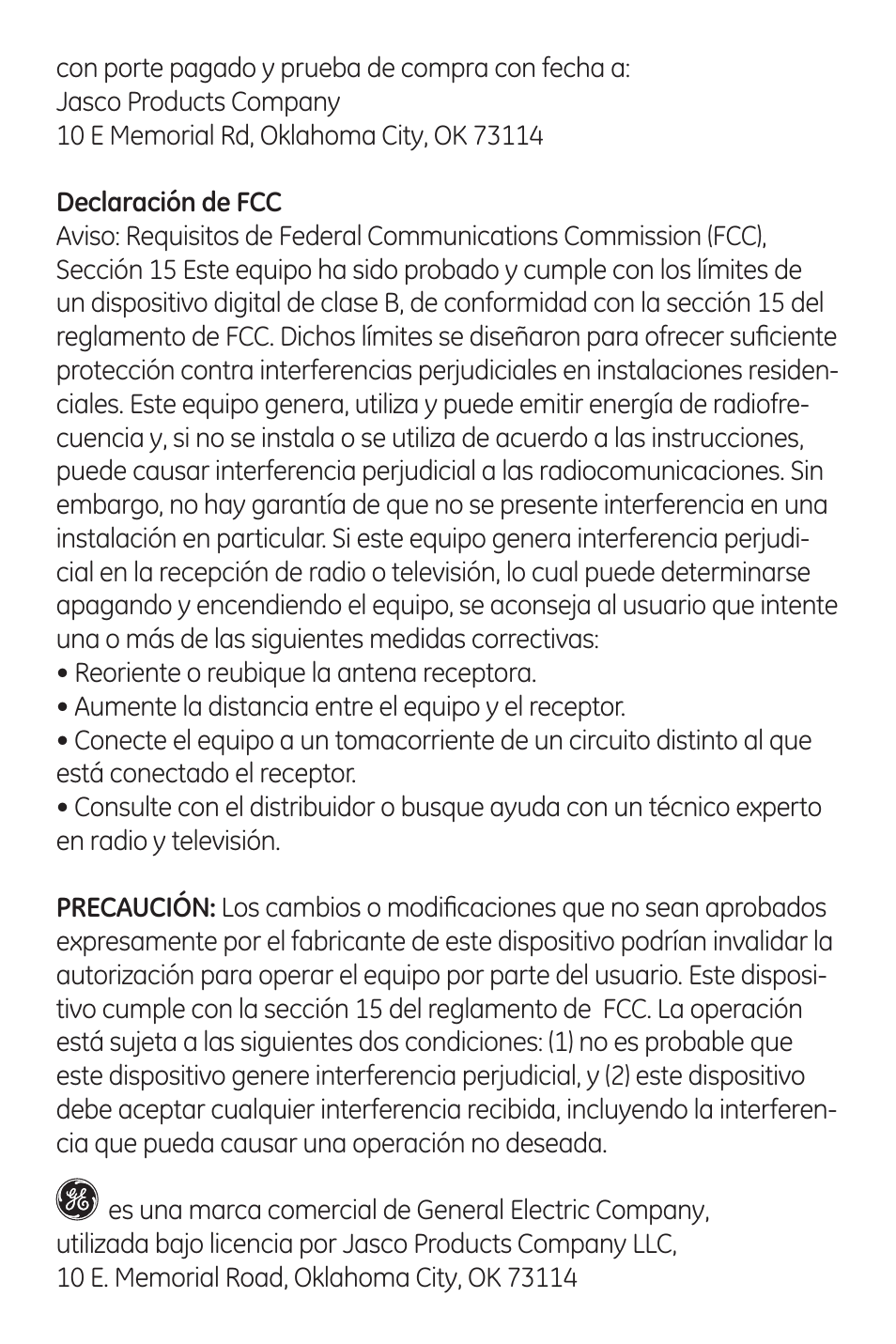 GE 98565 GE Tangle-Free Retractable Mouse User Manual | Page 6 / 6